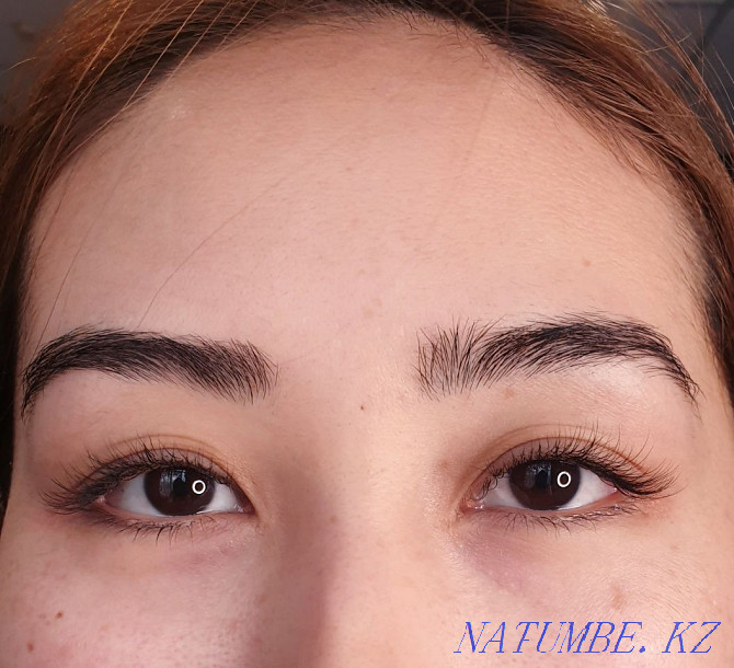 Models for eyelash extensions - bio-extension of upper and lower eyelashes Almaty - photo 3