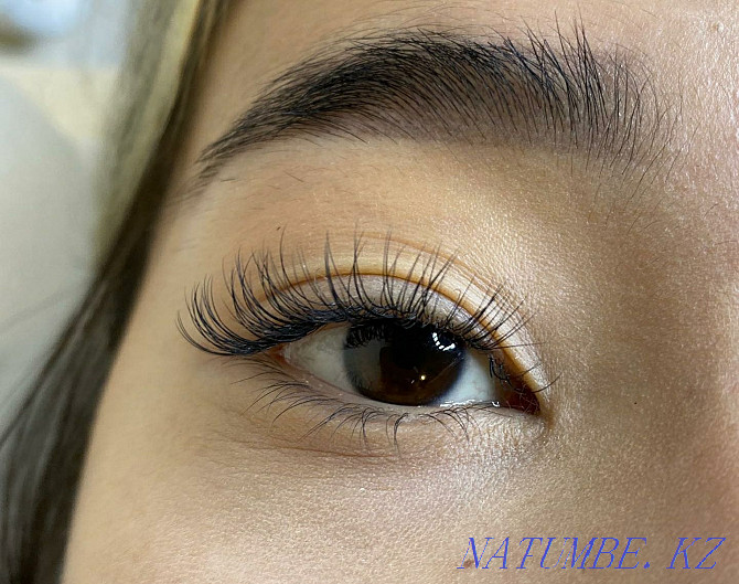 Models for eyelash extensions - bio-extension of upper and lower eyelashes Almaty - photo 2