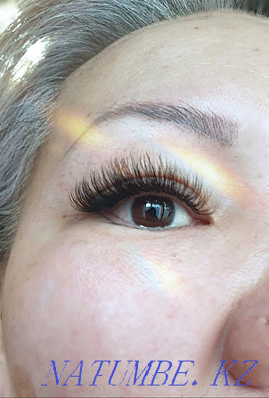 Models for eyelash extensions - bio-extension of upper and lower eyelashes Almaty - photo 4