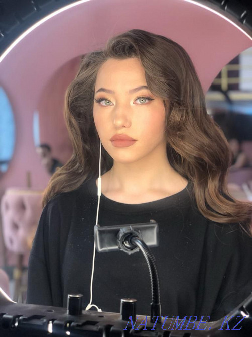 Building. Makeup. Eyelashes. Hairstyles. Gel coating. Salon. Sugaring Aqtobe - photo 5