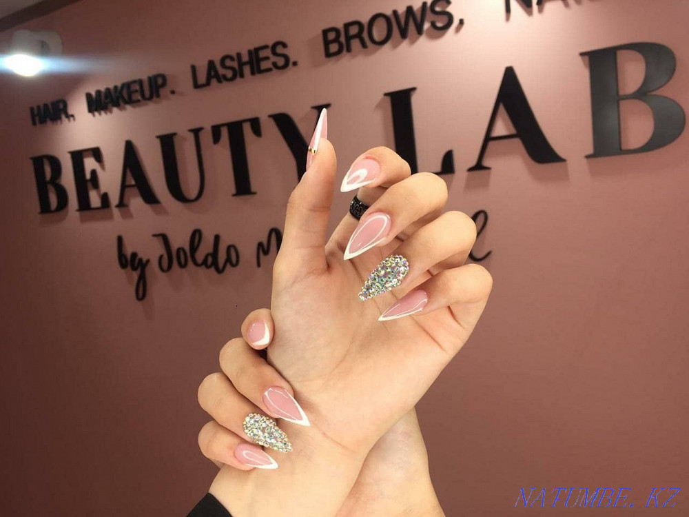 Building. Makeup. Eyelashes. Hairstyles. Gel coating. Salon. Sugaring Aqtobe - photo 4