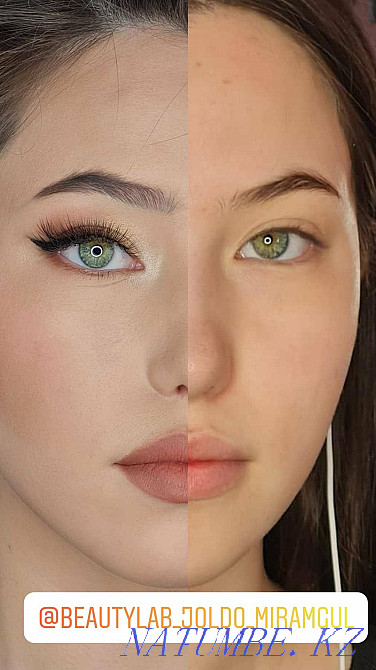Building. Makeup. Eyelashes. Hairstyles. Gel coating. Salon. Sugaring Aqtobe - photo 7