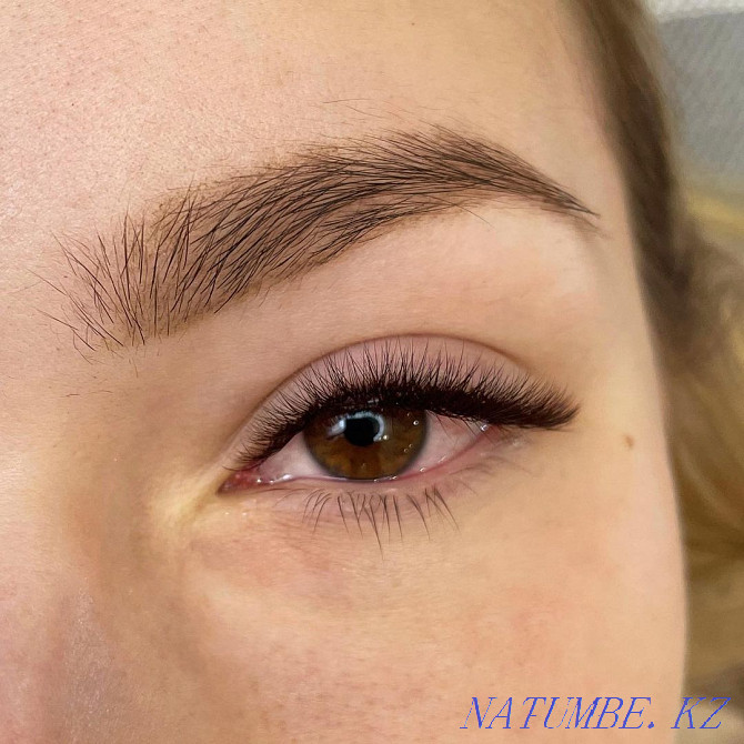 Eyelash extension, eyebrow correction Astana - photo 4