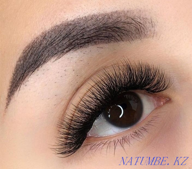 Eyelash extension any volume 4900tg Manicure all inclusive 4900tg Almaty - photo 1