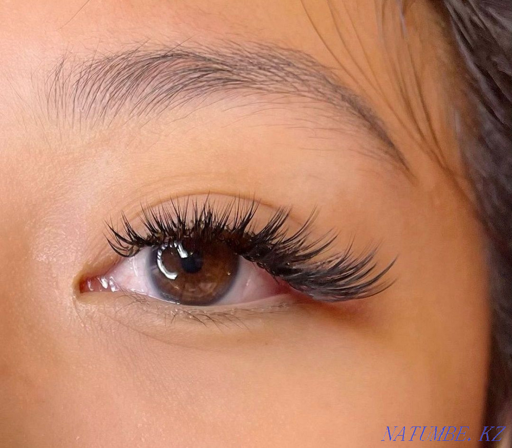 Наращивание ресниц любой объем 4900тг Маникюр все включено 4900тг Алматы - изображение 8