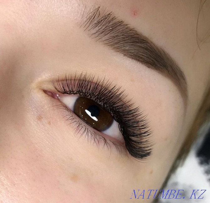 Stock! Eyelash extensions, eyebrow correction, eyelash lamination Astana - photo 5