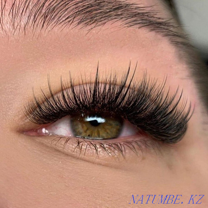 Stock! Eyelash extensions, eyebrow correction, eyelash lamination Astana - photo 1