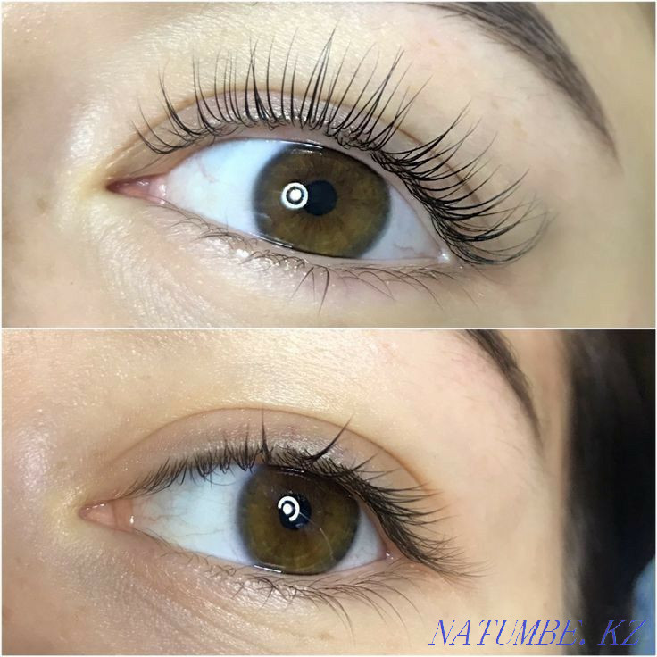 Lamination Coloring Botox Eyelashes. Long term brow styling Ust-Kamenogorsk - photo 5