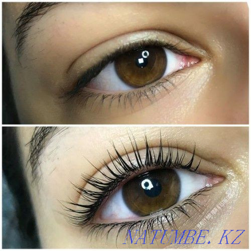 Lamination Coloring Botox Eyelashes. Long term brow styling Ust-Kamenogorsk - photo 3