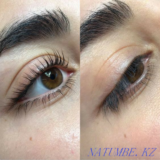 Lamination Coloring Botox Eyelashes. Long term brow styling Ust-Kamenogorsk - photo 6