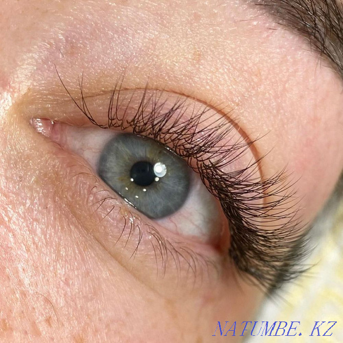 Eyelash extensions, eyebrow and lip tattoo, lamination Almaty - photo 7