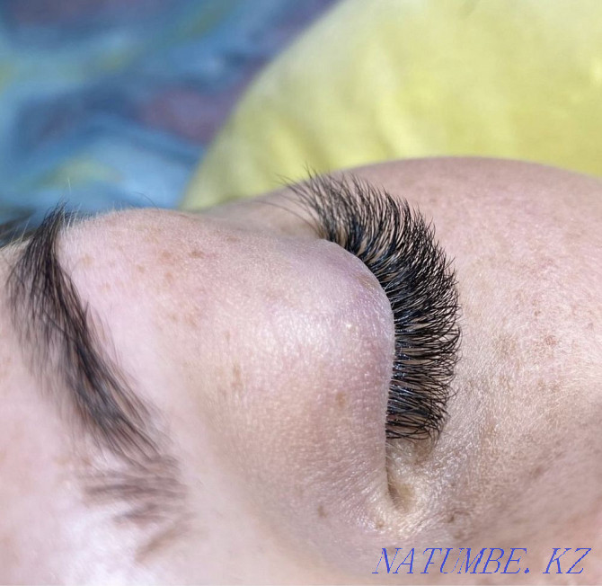 Eyelash extensions, eyebrow and lip tattoo, lamination Almaty - photo 2