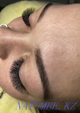 Eyelash extensions, eyebrow and lip tattoo, lamination Almaty - photo 5