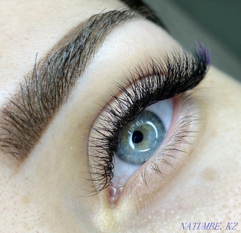 Наращивание ресниц, татуаж бровей и губ, ламинирование Алматы - изображение 4