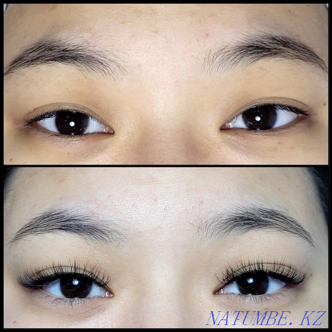 Action !Eyelash extension all volumes 5000tg Astana - photo 1