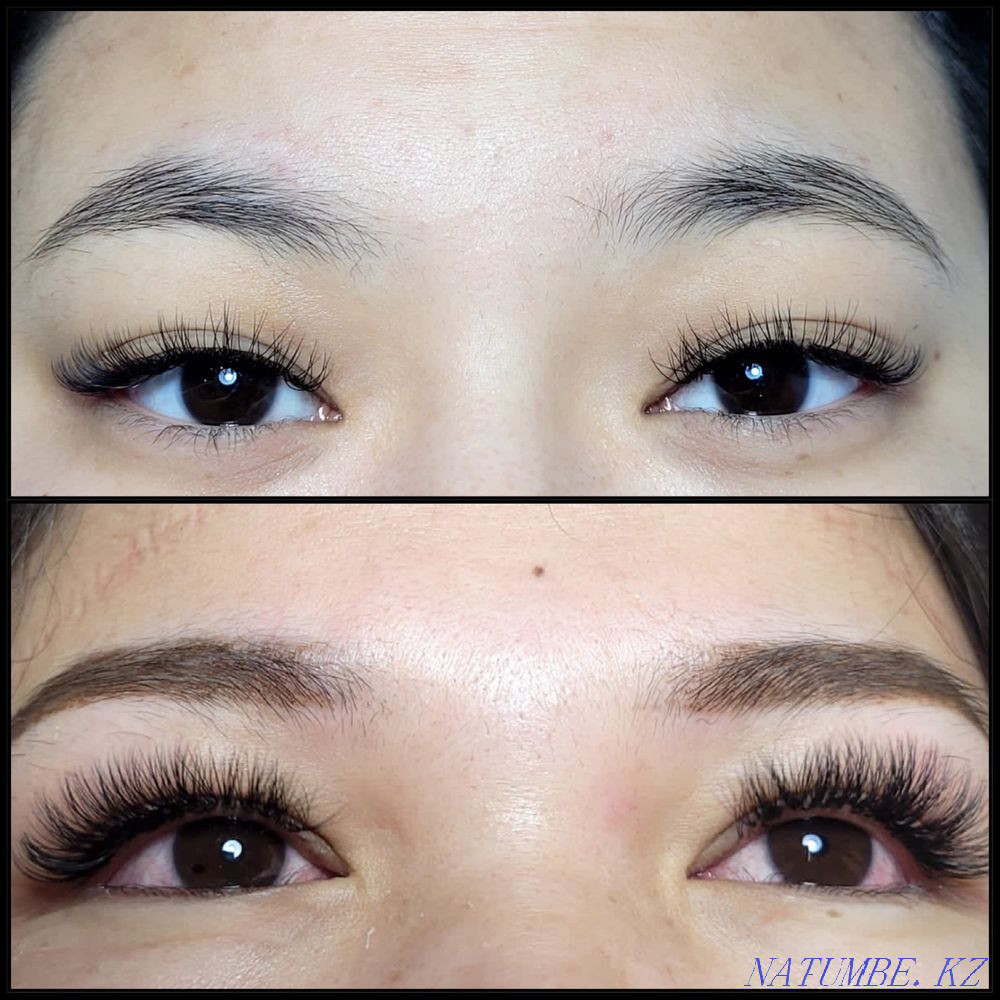 Акция !Наращивание ресниц все объемы 5000тг Астана - изображение 2