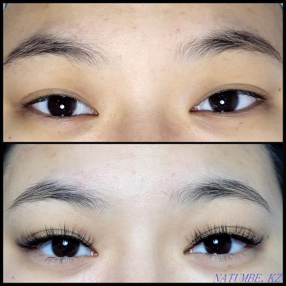 Акция !Наращивание ресниц все объемы 5000тг Астана - изображение 1