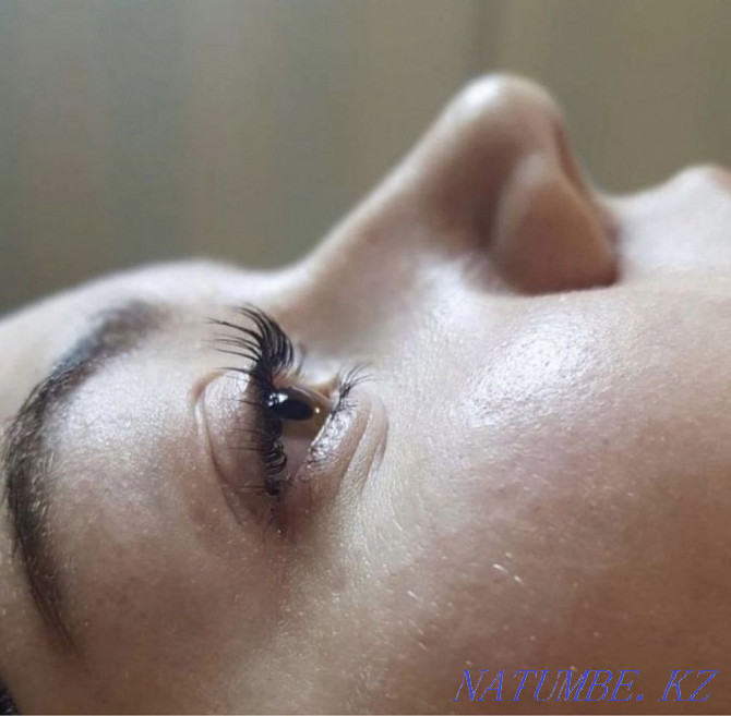 Eyelash lamination Ear piercing Eyelash extensions Astana - photo 2