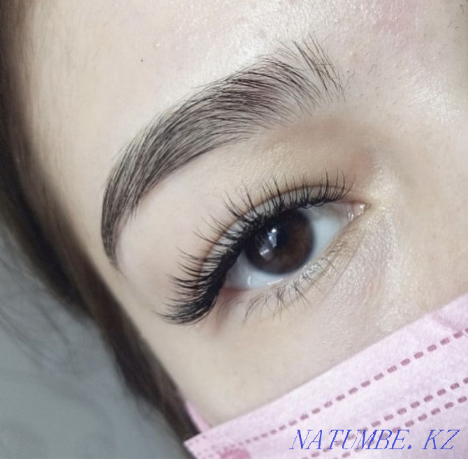 Eyelash lamination Ear piercing Eyelash extensions Astana - photo 6