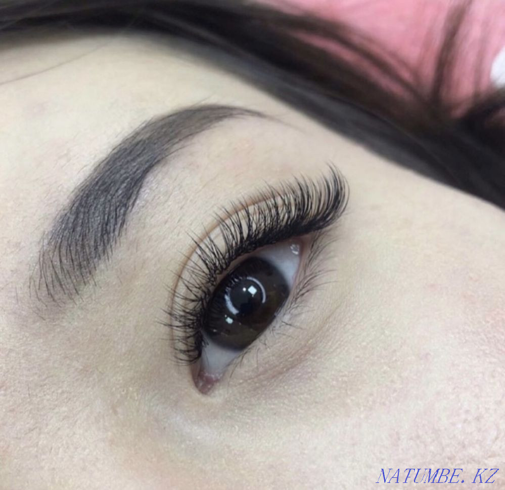 Ламинирование ресниц наращивание ресниц прокол ушей Астана - изображение 4
