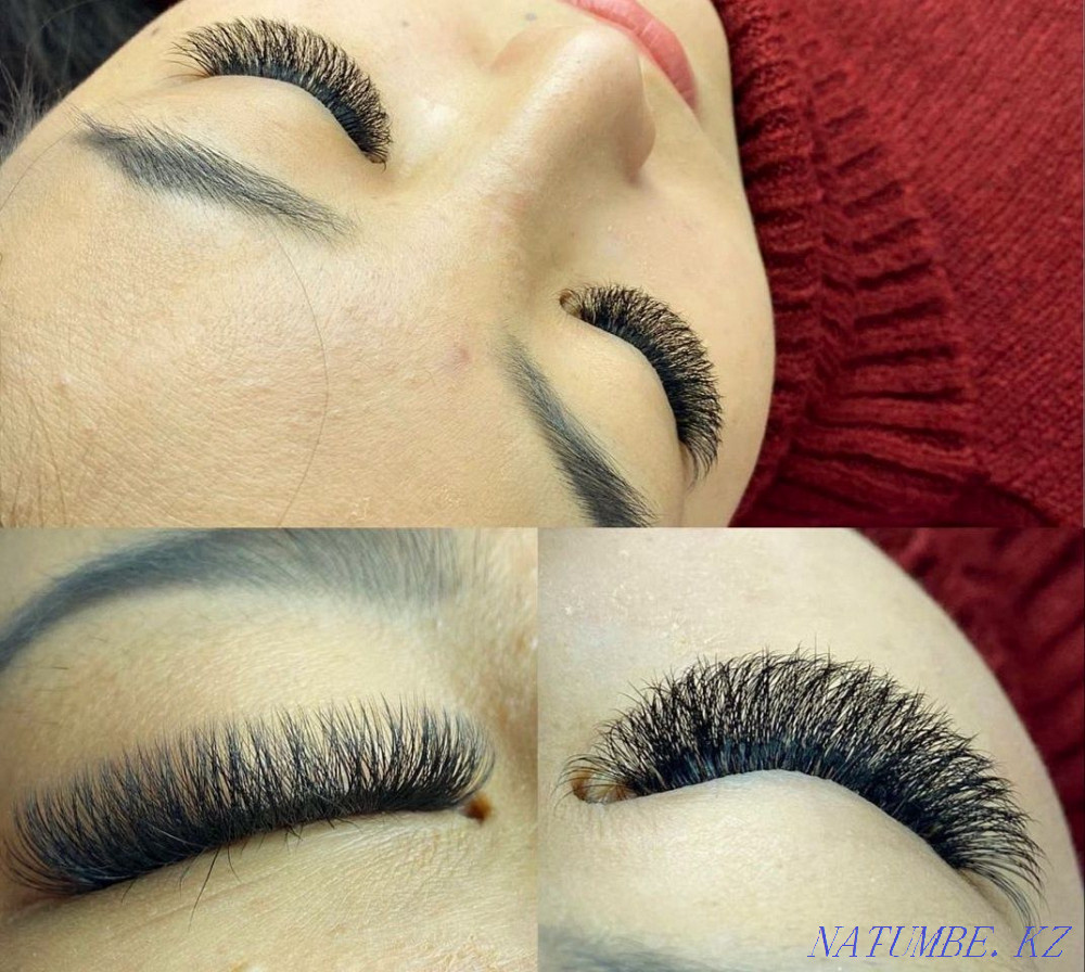 Наращивание Ресниц (Выезд возможно Алматы - изображение 1