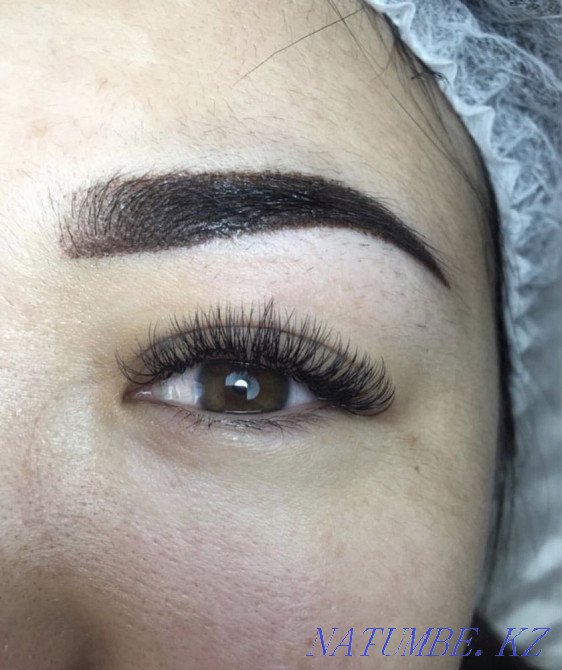 Eyelash lamination eyelash extension ear piercing Astana - photo 7
