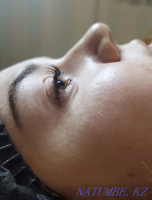 ламинирование ресниц наращивание ресниц прокол ушей Астана - изображение 2