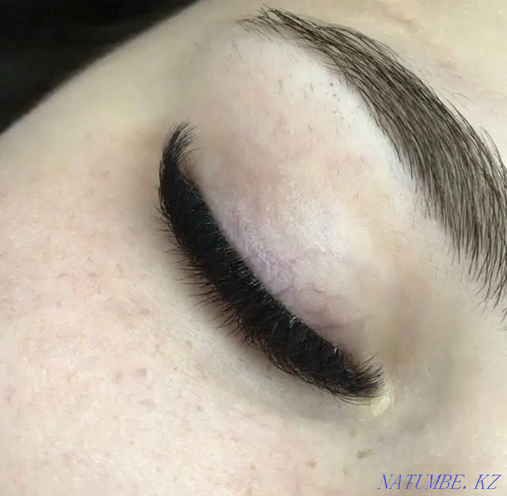 Наращивание ресниц ламинирование ресниц прокол ушей Астана - изображение 2