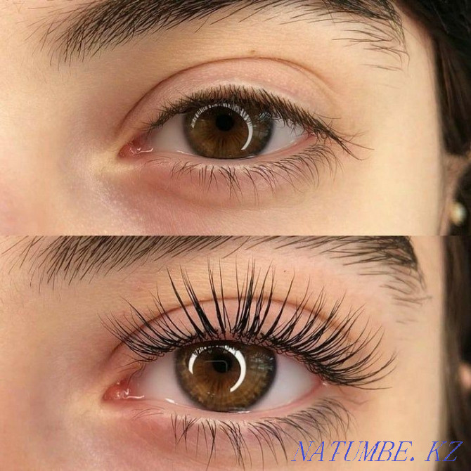 Eyelash extensions and eyelash lamination Kyzylorda - photo 4