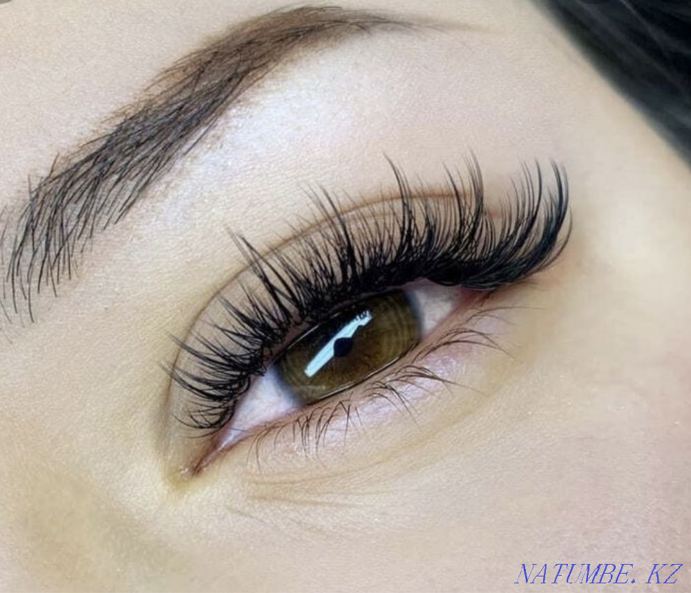 Наращивание ресниц на выезд Каскелен - изображение 1