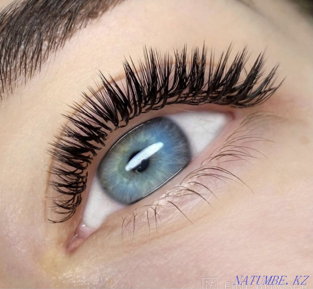Наращивание ресниц на выезд Каскелен - изображение 4