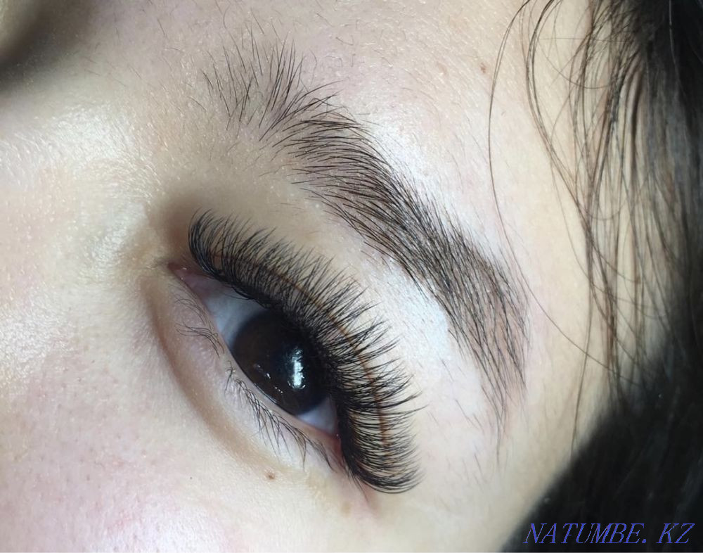 Наращивание ресниц на выезд Каскелен - изображение 1