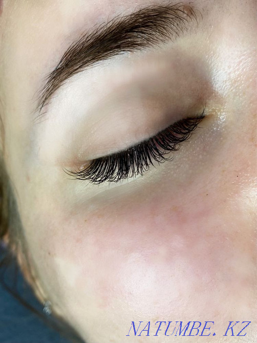 Наращивание ресниц. Классика - 2000 обьем за 2500 Петропавловск - изображение 2