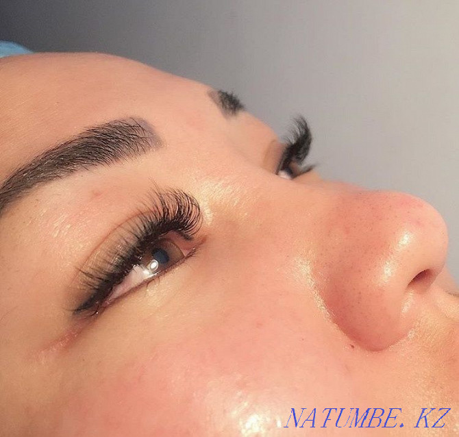 Eyelash extensions, lamination 2500! Almaty - photo 6