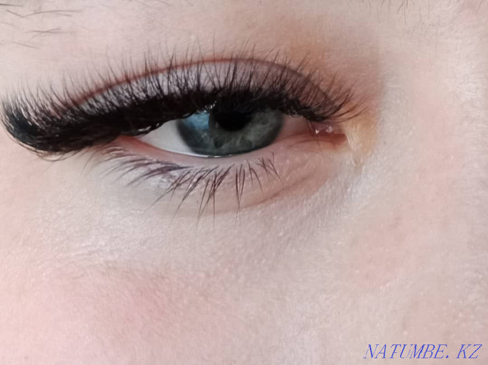 Наращивание ресниц , маникюр Абай - изображение 7
