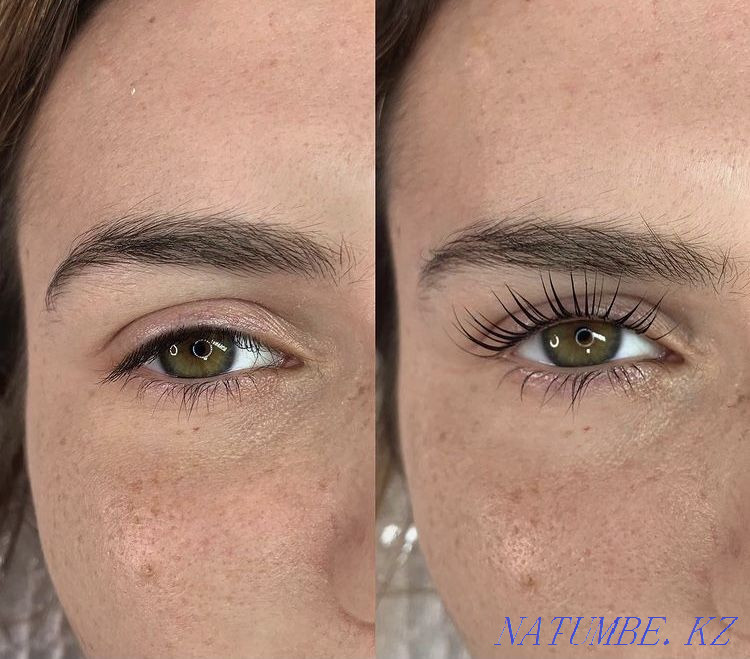 Lamination with staining and Botox 5000 tg Astana - photo 6