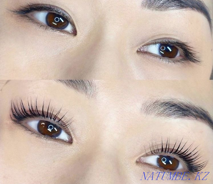 Lamination with staining and Botox 5000 tg Astana - photo 4