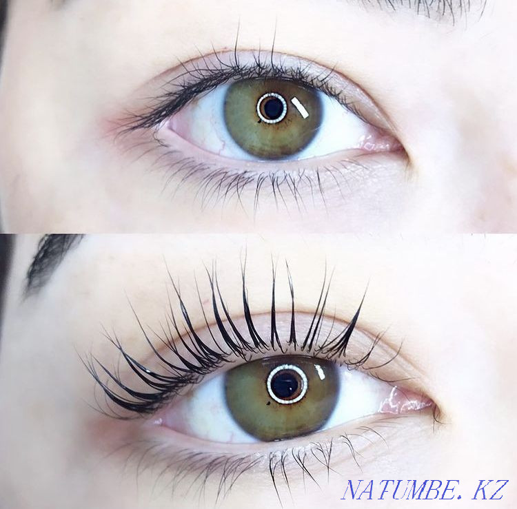 Lamination with staining and Botox 5000 tg Astana - photo 3