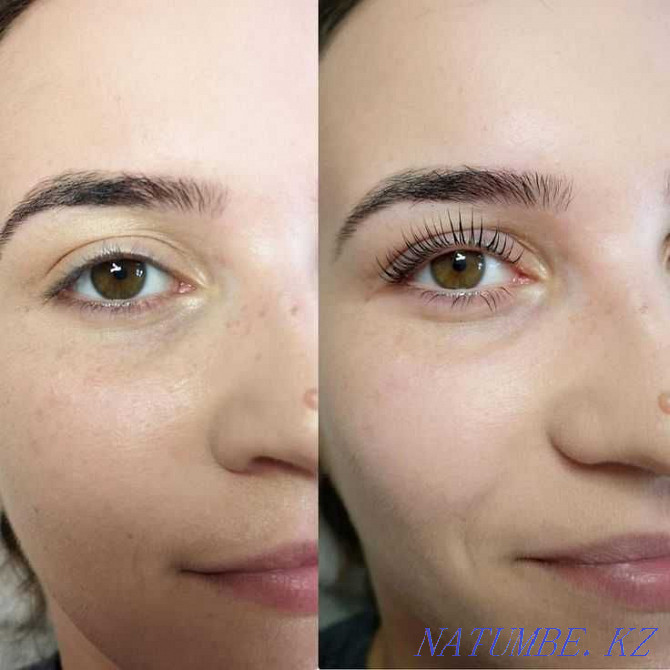 Eyelash lamination + Botox 3500tg Astana - photo 1