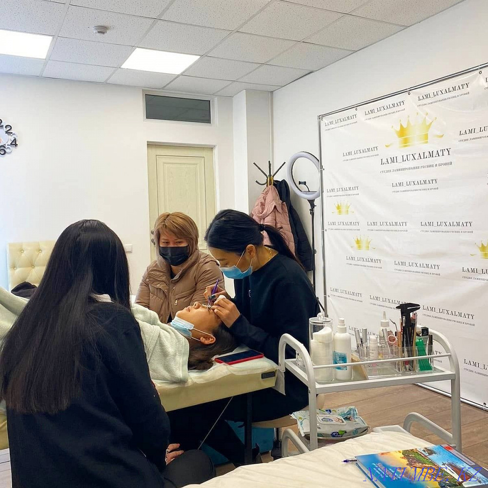 Курс по ламинированию ресниц и бровей Алматы - изображение 6