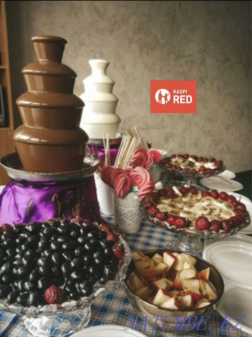 Шоколадный фонтан! Фонтан для напитков! С вкусным Турецким шоколадом! Алматы - изображение 1