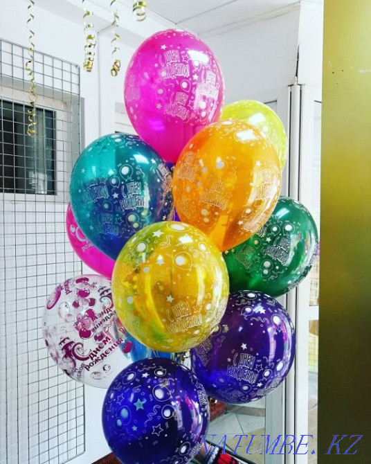 helium balloons. Balls from 350t. Atyrau - photo 1
