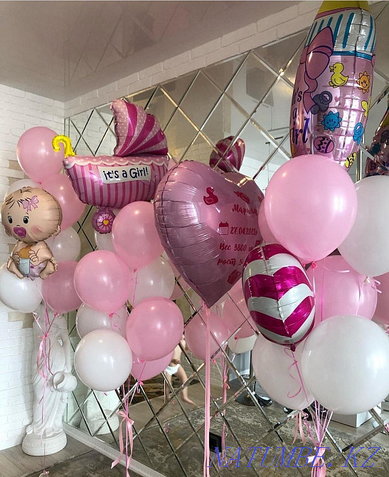 Balloons helium balloons for discharge balloons for discharge balloons for birthday Astana - photo 1
