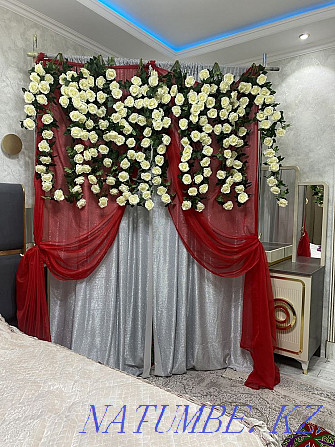 Decoration of Weddings, Presidiums, Betashar, Otau, Yurt, Sakhna, Shymyldyk. Shymkent - photo 3