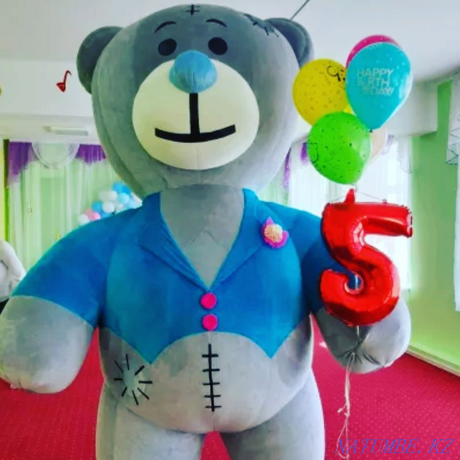 Аниматоры мишки Тедди 3-х метровые! Аю! TEDDY Алматы - изображение 6