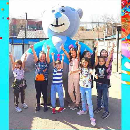 Ростовые 3х метровые мишки Тедди, Teddy, Аю, аниматоры, гиганские Тэдд Almaty