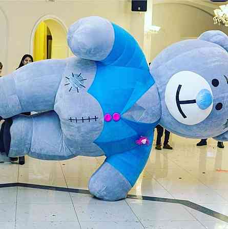 Ростовые 3х метровые мишки Тедди, Teddy, Аю, аниматоры, гиганские Тэдд Almaty
