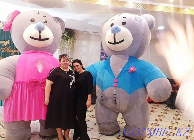 3 meter tall inflatable Teddy bears, ayu, animators, giant Teddies Almaty - photo 5