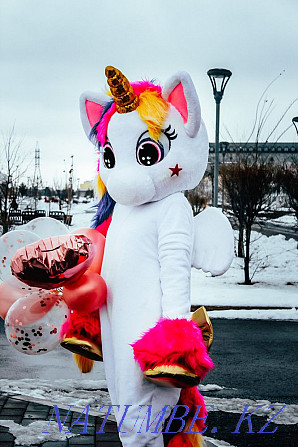 Аниматор. Өмірлік өлшемдегі қуыршақ Unicorn.  Талдықорған - изображение 3