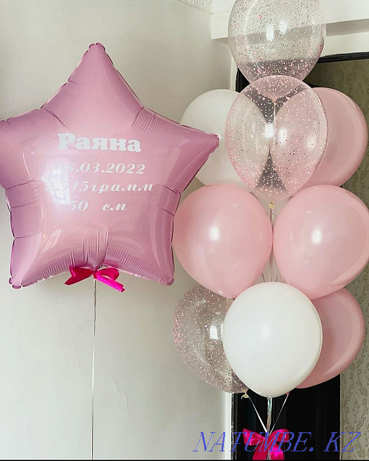 Balloons for discharge, gender party, decoration with balloons Astana - photo 7